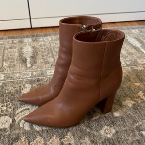 Marc Fisher Tan Heeled Boots